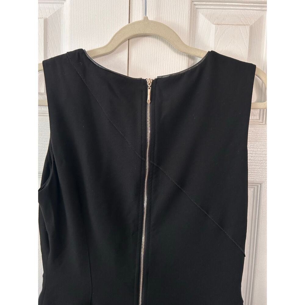 WHBM White House Black Market Black Sheath Dress Size 10 - Picture 7 of 10